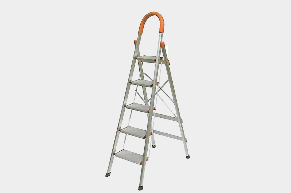 高解家用折叠人字梯小"梯"大"作" - 雄冠五金 | 高解梯业